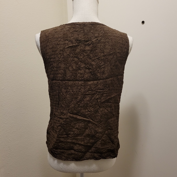CP Shades Sausalito Brown Crinkle Tank Medium - Picture 2 of 3